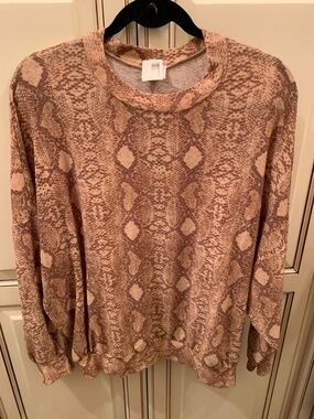 Snake Print Shirt